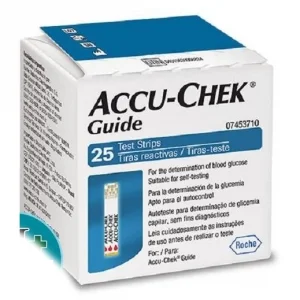 Hộp 25 que thử đường huyết Accu Chek Guide